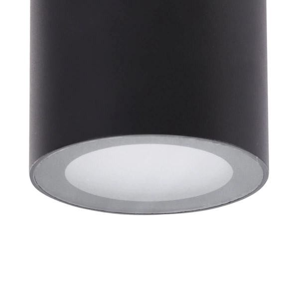 Sufitowa lampa Papiko AZ4216 okrągły downlight do łazienki IP65 czarny