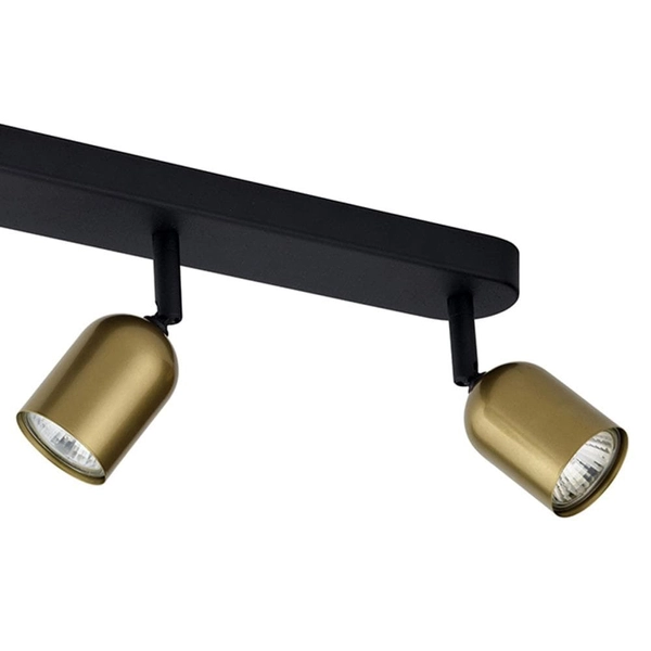 Jadalniana lampa sufitowa Top 3305 TK Lighting potrójna tuba złota