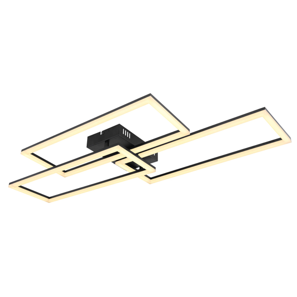 Przysufitowa lampa Tiny 67247-58 LED 58W 3000-6500K frames czarna