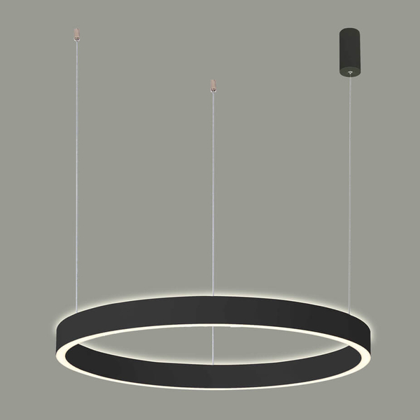 Lampa zwisająca Brasco PND-56215D-080RPP-BK-3KS4K-TRDIMM Italux LED 80W 3000-4000K czarny