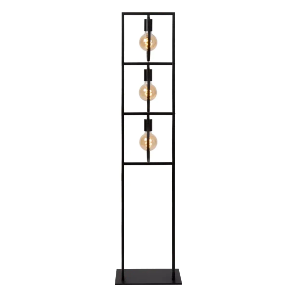 Lampa stojąca podłogowa SUUS 00727/03/30 Lucide vintage czarna