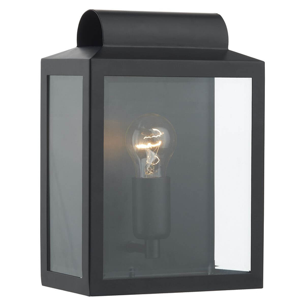 Elewacyjna lampa ścienna Notary NOT2122 lampion IP44 czarny