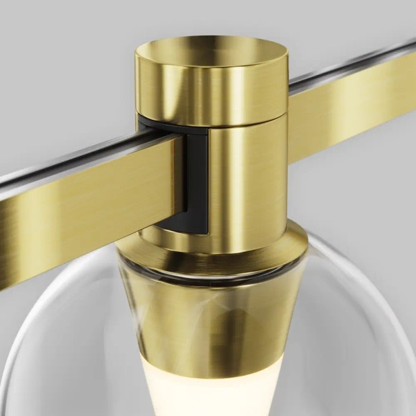 Lampa magnetyczna Bubble Flarty TR148-1-3W2.7K-BS-DE LED 3W 2700K mosiądz