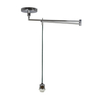 Sufitowa lampa regulowana Natalia AZ1924+AZ2591 Azzardo chrom szary
