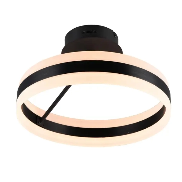 Sufitowy plafon pierścień Dios 631410132 LED 21W 2300-4000K czarny