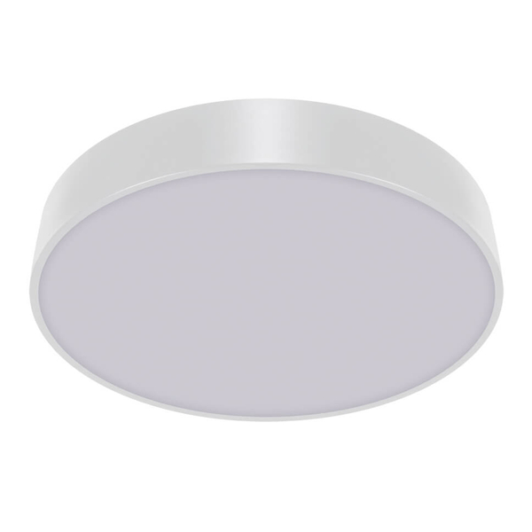 Sufitowa lampa nowoczesna Totem LED 24W 3000-4200-6500K do salonu biały