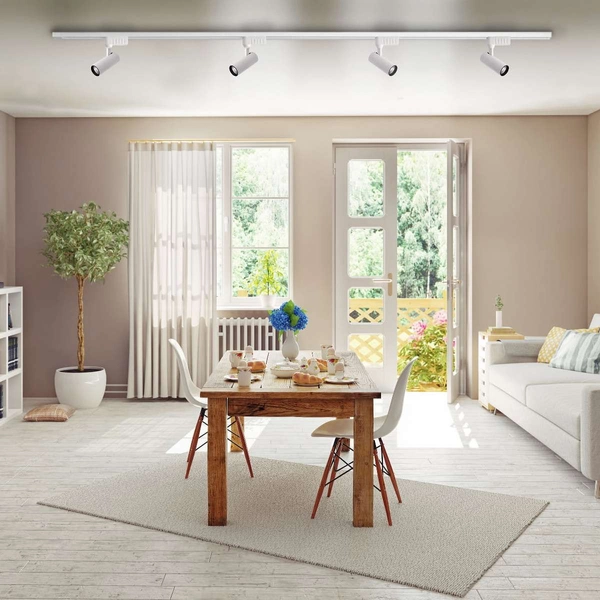 LAMPA sufitowa ROCCA LP-10192/1W WH Light Prestige OPRAWA regulowana LED 10W 3000K do systemu szynowego 1-fazowego tuba biała