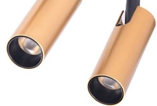 Lampa tuba Niko AZ4588 LED 14W do systemów magnetycznych czarna złota