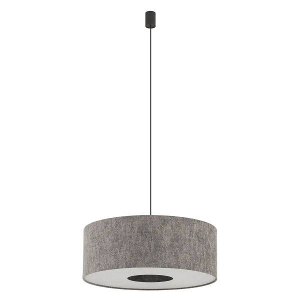 Nowoczesna lampa wisząca LAGO 11674 regulowana szara