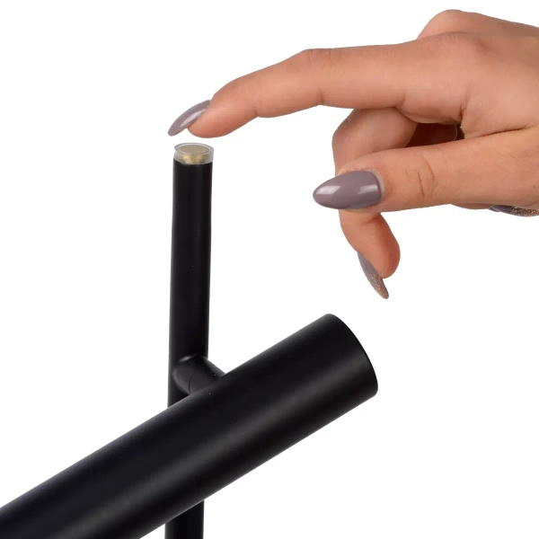 Ściemnialna lampa podłogowa PHILON 79781/05/30 Lucide LED 4,5W 3000K czarny