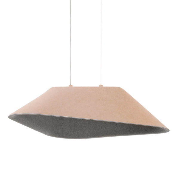 Kopułowa lampa wisząca Carbon P0568 Maxlight LED 8W 3000K beżowa