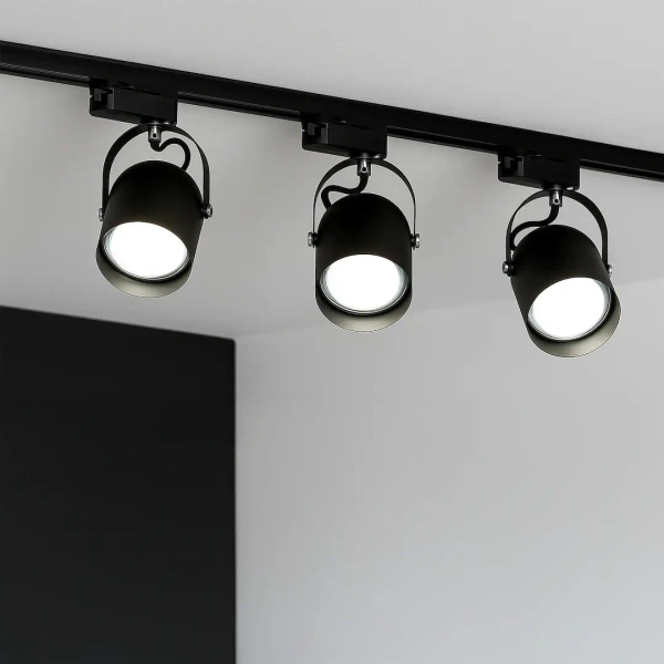 Trójfazowa szynoprzewodowa lampa Quber Track ML2274 czarny