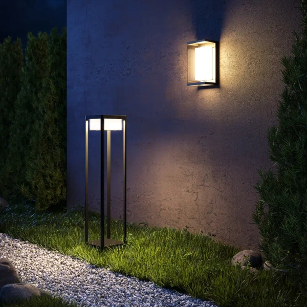 Elewacyjna lampa Baker Street O021WL-L10B3K LED 10W 3000K IP65 czarny
