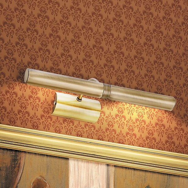 Kinkiet LAMPA ścienna PICTURE LIGHT 3642 Rabalux klasyczna OPRAWA metalowa galeryjka brąz