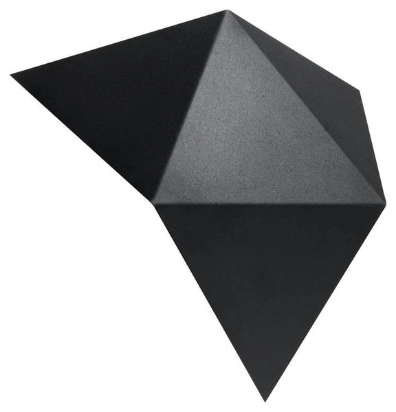 Kinkiet LAMPA ścienna SL.0421 geometryczna OPRAWA metalowa czarna