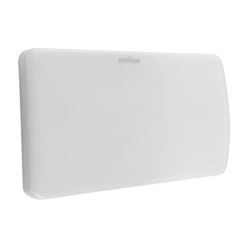 Zewnętrzna LAMPA elewacyjna MORGAN 03921 Ideus prostokątna OPRAWA outdoor LED 7W 4000K z numerem domu IP65 biała