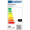Podłużna lampa magnetyczna DALI 1145 Domeno LED 12W 2700-6000K do jadalni czarna