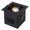 Kwadratowa lampa sufitowa CHIMNEY 09926/01/30 metalowa czarna