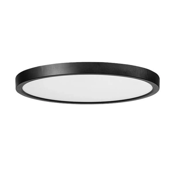 Lampa sufitowa okrągła Panka AZ5356 LED 18W do jadalni czarna