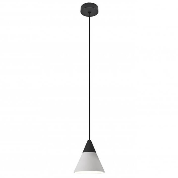 Zwieszana lampa do jadalni TENTOR AZ3098+AZ3101 LED 7W 3000K czarny biały