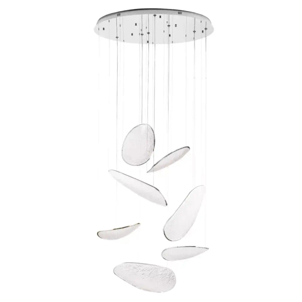 Wisząca lampa do salonu EMPIRE P0634D LED 121W 3000K chrom