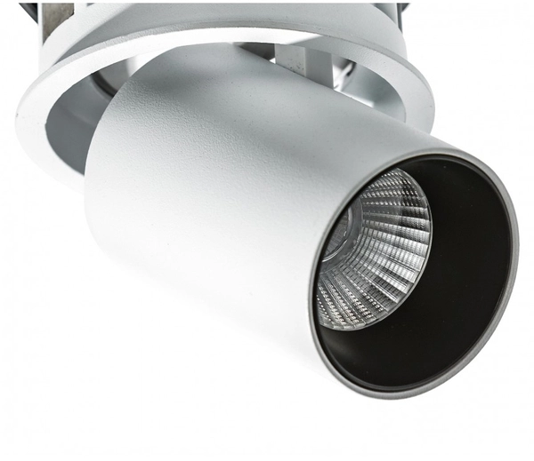 Wpuszczana lampa Luna AZ3396 LED 7W 3000K tuba ruchoma biała