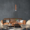 LAMPA wisząca COPPER ML984 Milagro metalowa OPRAWA zwis LED 5W 4000K tuba sopel miedziany