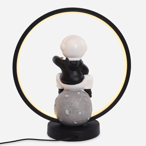 Dekoracyjna lampa stołowa ASTRONAUTA EX15S020U-1 LED 4W 3000K czarny