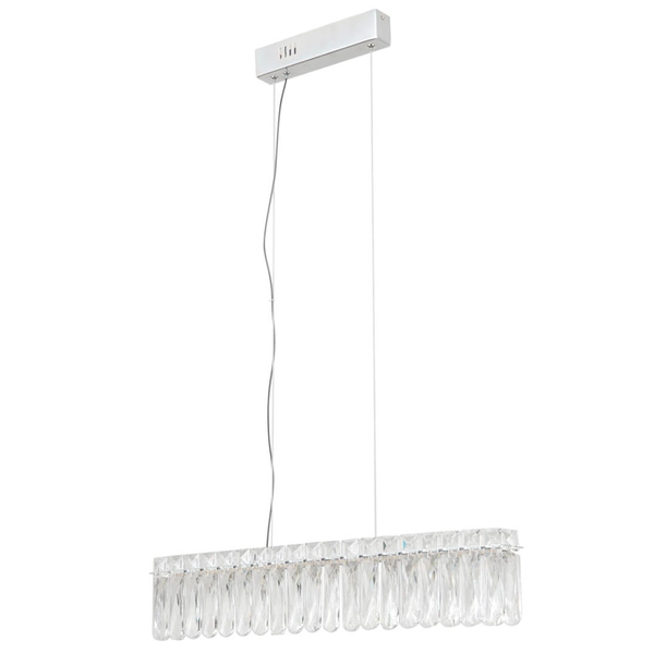 Lampa wisząca Nosta PND-34364-1-CH-CL LED 16W 3000K chrom przezroczysty