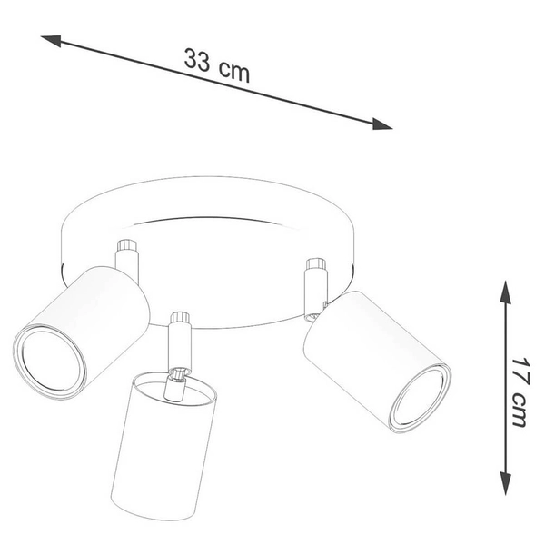 Nasufitowa lampa do sypialni Verdo SL.1292 rurka drewniana czarna