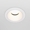Wpuszczana lampa sufitowa Share DL053-01W Maytoni okrągła biała