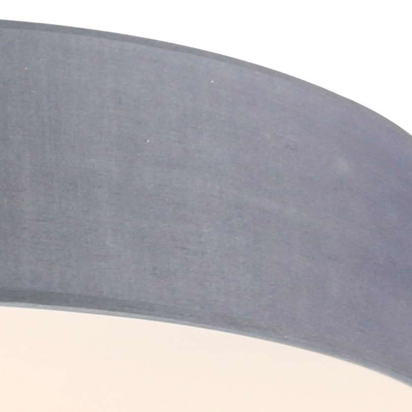 Plafon lampa sufitowa KIOTO 31-64684 abażurowa okrągła szara