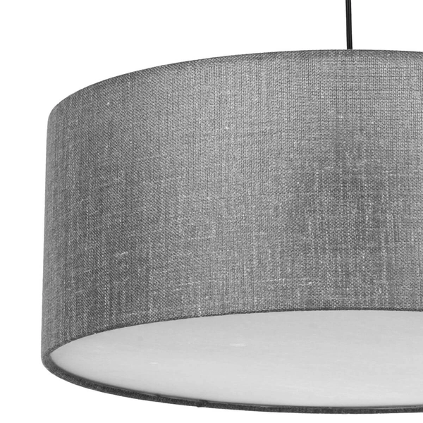 Lampa zwisowa do gabinetu Earth 4654 round walec okrąg grafitowa