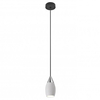 Metalowa lampa wisząca TENTOR AZ3086+AZ3100 LED 7W 3000K czarny chrom biały