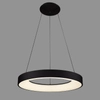 Wisząca lampa ledowa Giulia nad stół LED 40W 4000K ring czarny