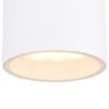LAMPA sufitowa stropowa ALCALA 32063W Globo zewnętrzna OPRAWA tuba outdoor IP44 biała przezroczysta