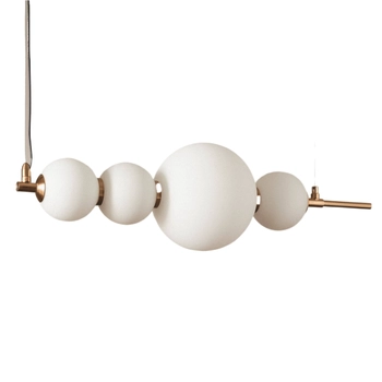 Molekułowa wisząca lampa Cavolo ABR-LWLCAV-10W LED 10W kule balls złote białe