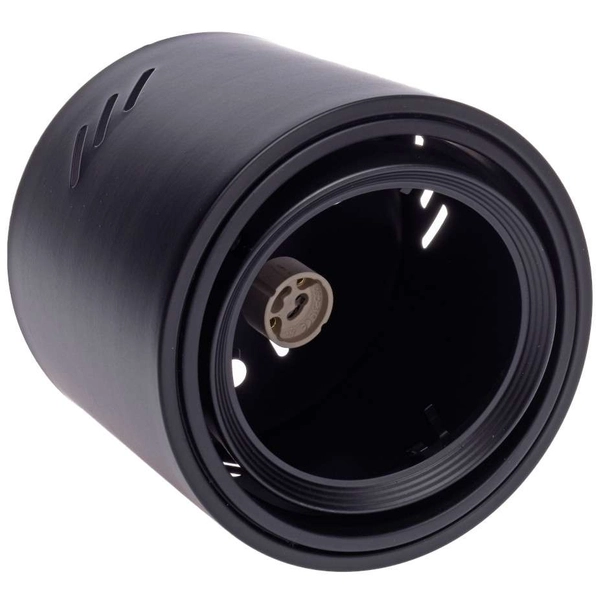 Downlight LAMPA sufitowa TUBO MAXI ML227 Milagro metalowa OPRAWA spot tuba z regulacją czarna