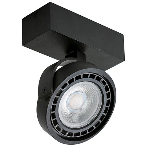 Sufitowa lampa reflektorek AZ1365 JERRY 1 metalowa regulowany spot czarny