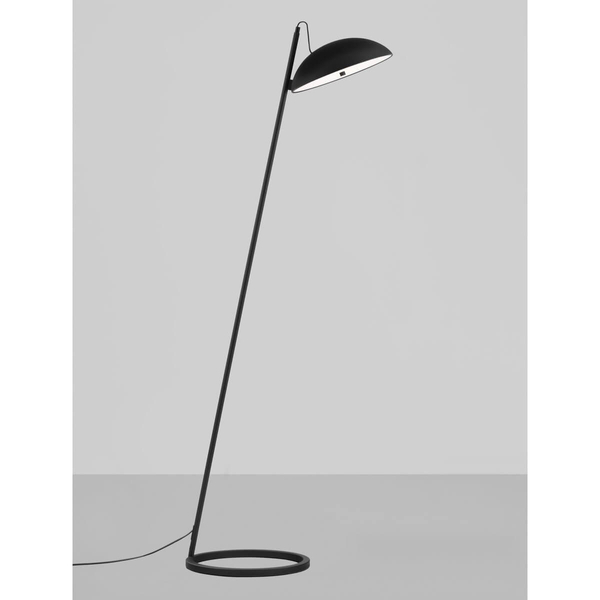 Lampa podłogowa z wtyczką VIBORAL LE44526 LED 30W 3000K czarna
