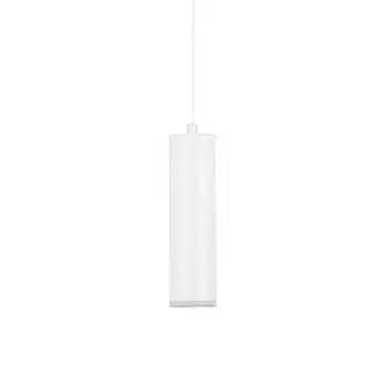 Okrągła wisząca lampa do kuchni ZENFARO LE45672 biała