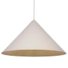 Stożkowa lampa zwisowa VESUVIO 41068 nad wyspę złota beżowa