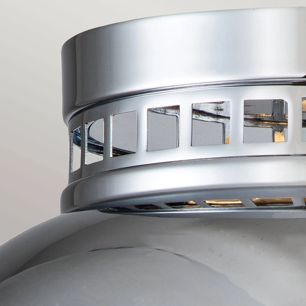 Lampa sufitowa retro metalowa Amelia HK-AMELIA-F-M-CM chrom