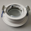 Metalowy wpust sufitowy LAGOS LP-4425/1RM WH Light Prestige regulowane oczko do zabudowy IP65 białe