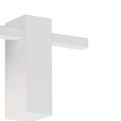 Lampa ścienna metalowa oprawa loftowy kinkiet biały PILLS OUTLET