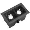 Oprawa sufitowa liniowa 580 Domeno LED 4W 3000K podtynkowa czarna