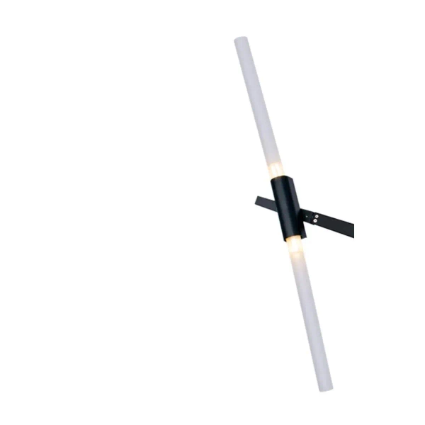 Designerska lampa wisząca Sticks ST-1001-10 BLACK Step salonowa czarna