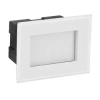 Ścienna lampa podtynkowa BEROLCO LE75327 LED 3W 3000K IP65 biała