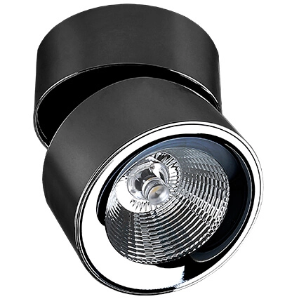 Regulowana lampa sufitowa Scorpio LED 10W czarny chrom