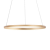 Zawieszana lampa RITUS 15394-60 Just Light LED 31,5W 3000K koło mosiądz